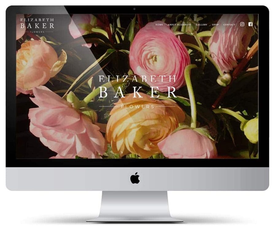Elizabeth Baker Flowers website