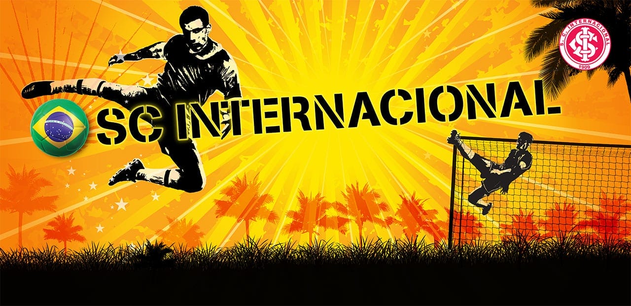 Illustration of FIFA World Cup advertising campaign poster SC International
