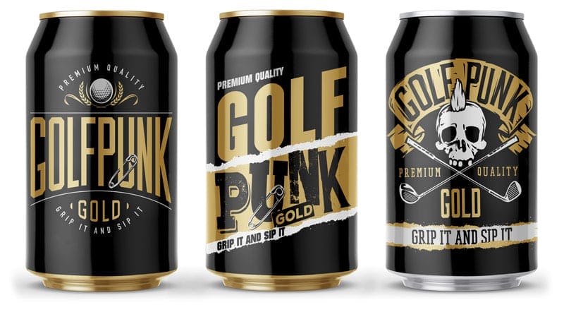3d cgi visuals for product branding mock-up beer cans