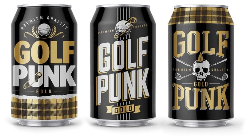 3d cgi visuals for product branding mock-up beer cans