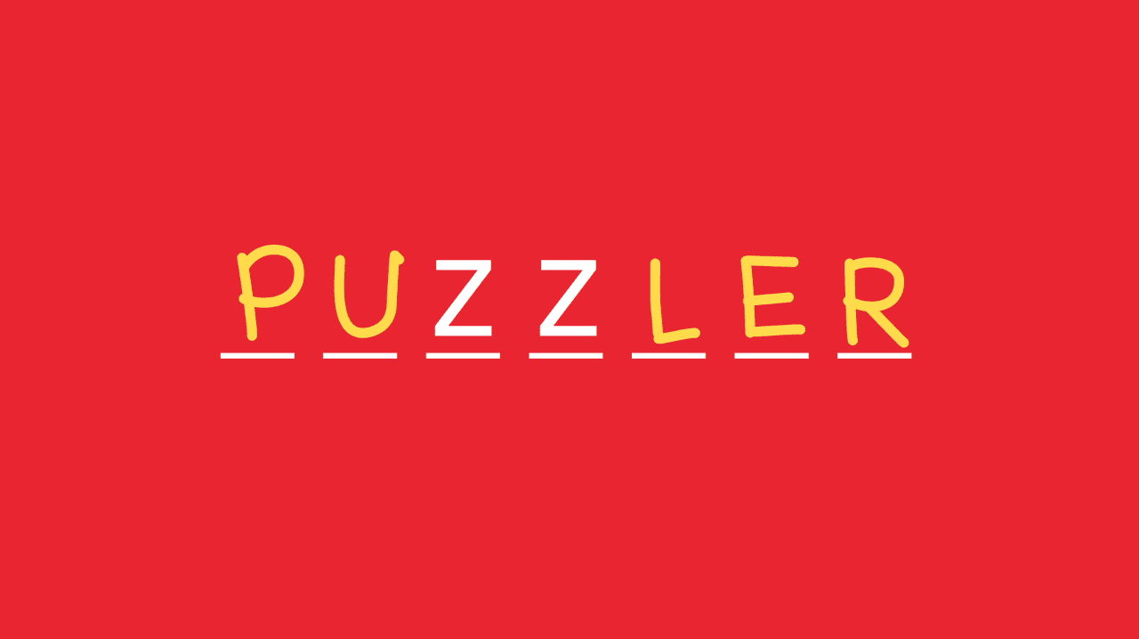 Puzzler Magazine TV advert designa and animation
