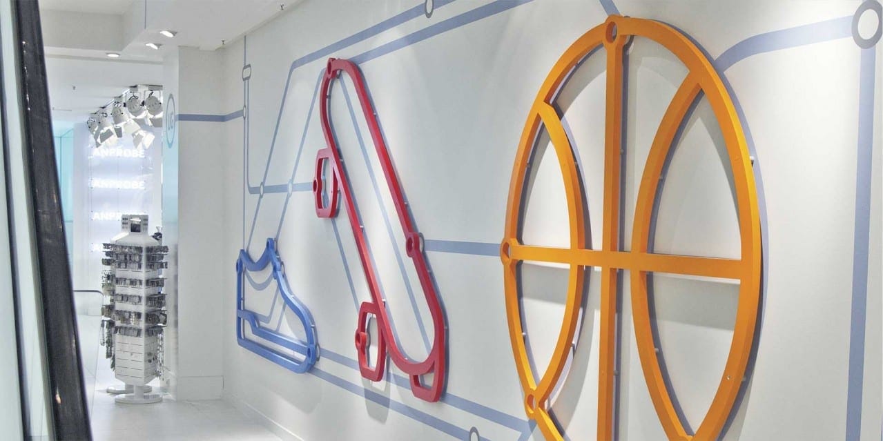 C&A in-store retail environment design