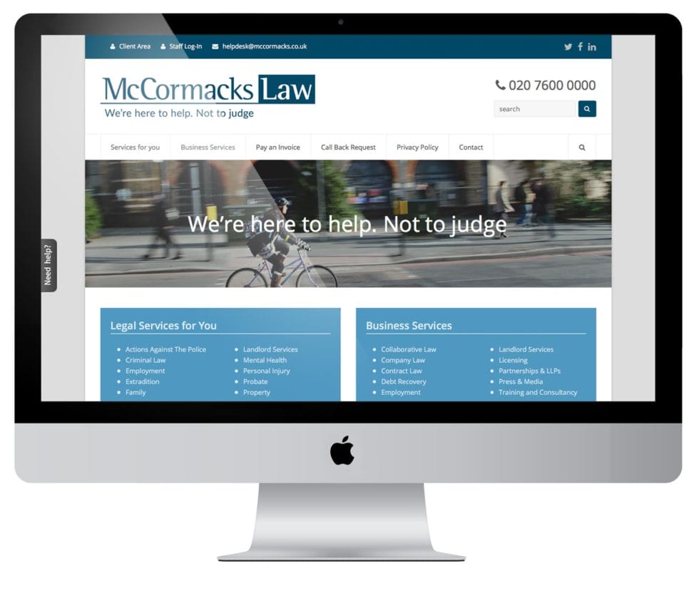 Wordpress website for solicitors legal services and lawyers