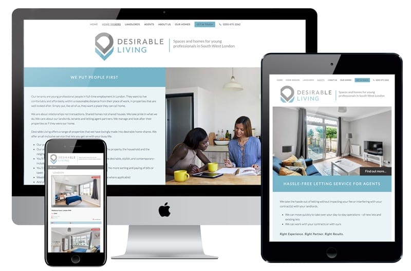 Wordpress website for property letting agent an property management