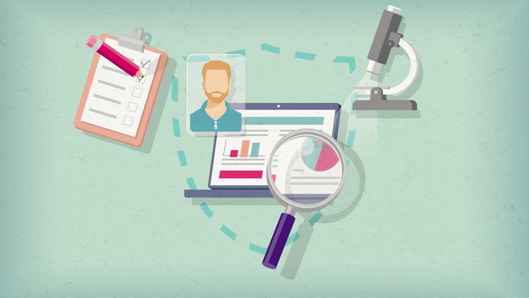 Vector illustration and animation for BBC eLearning trailer video