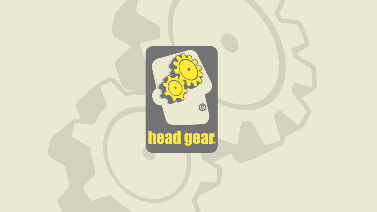 Design for film production company logo Headgear Films