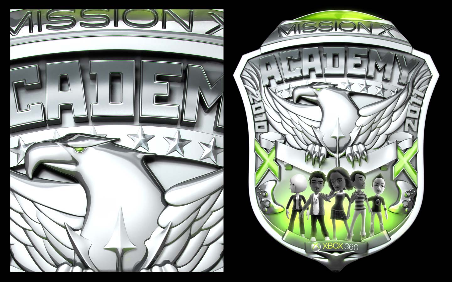 3d image creation for Sony Xbox Academy team award