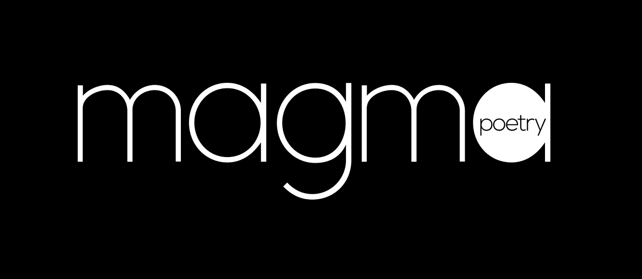 Logo and branding for Magma Poetry magazine