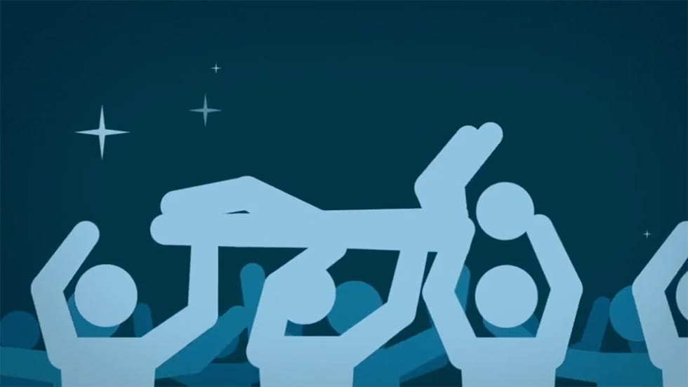 Animation for company brand presentation