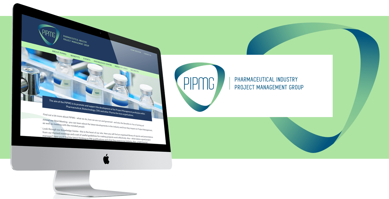 Website design for PIPMG Pharmaceutical Industry Project Management Group