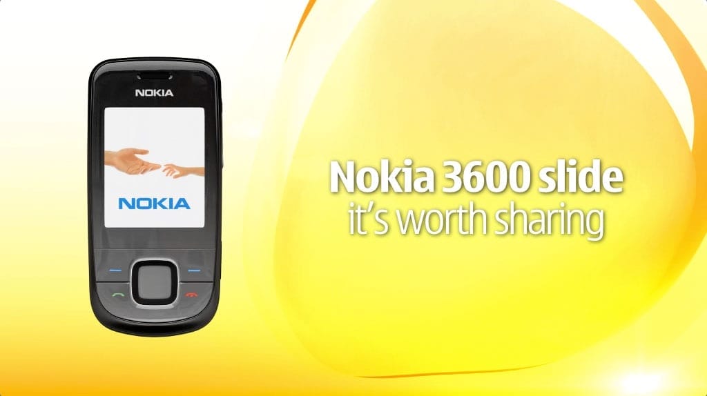 3d model of Nokia 3600 prototype and animation